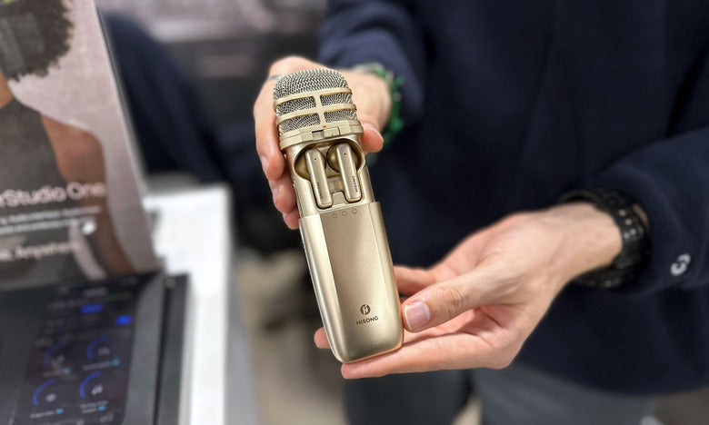 a hand holding airstudio S1