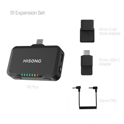 HISONG RX Plus Component Set – Wireless Receiver Expansion for AirStudio S1